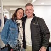 Brian Hayes, homelessness activist and mental health advocate, with Cllr Sarah Beasley, who he is working alongside on a documentary to raise awareness of the issue of homelessness in Limerick