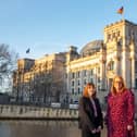 The Minister has arrived in Berlin.