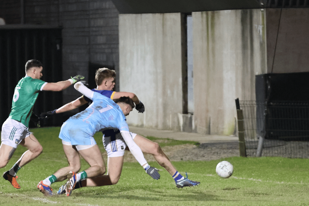 Micheal Freaney scores a goal for Tipperary in Saturday's National League game against Limerick in Rathkeale. Picture: Paul Morris