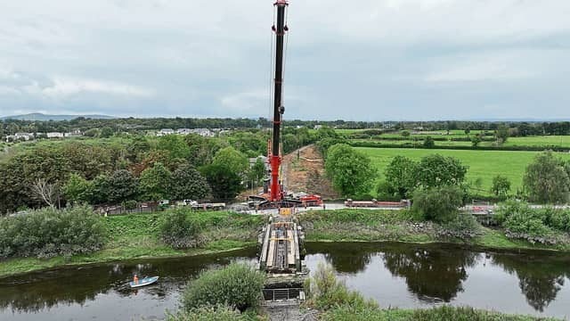 Jim Meade believes a new station for Adare could be built near the Maigue Bridge