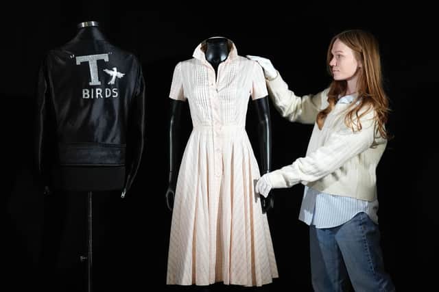 The T-Birds gang jacket worn by Travolta’s character Danny Zuko is expected to fetch between 100,000 and 200,000 US dollars (£79,022-£158,036).