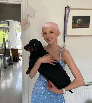 Freya and her dog Pedro