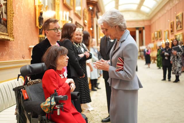 Displays at the reception showing the work of the four humanitarian organisations provided a chance for the guests to catch up on the latest efforts of the charities and to also hear stories from volunteers.