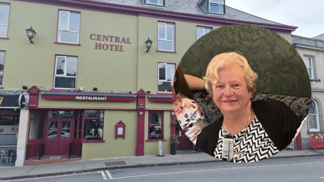 The late Mary Hyland worked at the Hylands Central, and later the Central Hotel, for over 50 years