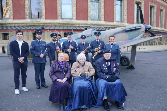 This year’s landmark anniversary will be celebrated on the Royal Albert Hall stage with personal accounts of the Second World War and performances from around 100 musicians.