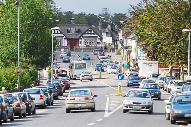 Adare is often a traffic bottleneck, in particular during the morning and evening peaks