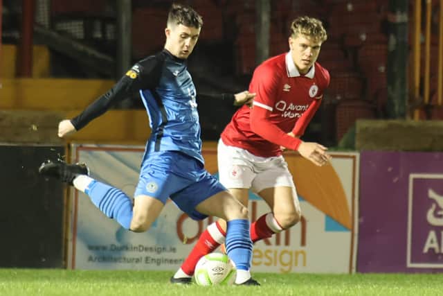 Francely Lamboto also scored with his first touch in the 63rd minute steering in from a sweeping Will Fitzgerald cross before Cian Kavanagh added a fourth 90 seconds later.  