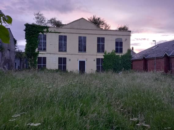 The site has been derelict for some time