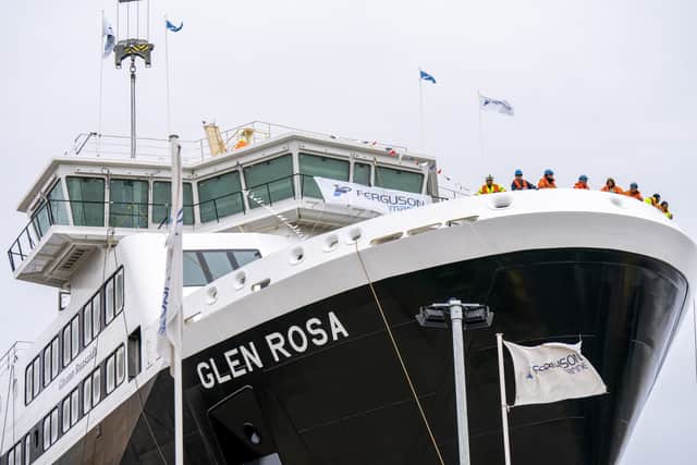 In December, Audit Scotland said the future of Ferguson Marine was “uncertain”, noting that no further work has been confirmed beyond Glen Rosa.