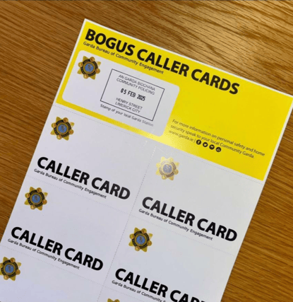 New bogus caller cards have been created
