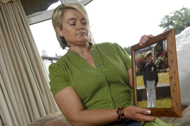 “If they are out there and listening, I want them to know they will never be forgiven for what they have done to my wee boy, and for the hurt and the pain they have caused my family and so many others.”