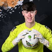Finn Harps goalkeeper Oisin Cooney has spent time at Newcastle United and Ipswich Town lately. Photo: Sportsfile