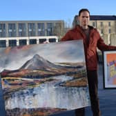 Artist Adrian Margey