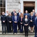 Clare TD Donna McGettigan (pictured to the left of Mary Lou McDonald) has been appointed to the Sinn Fein front bench
