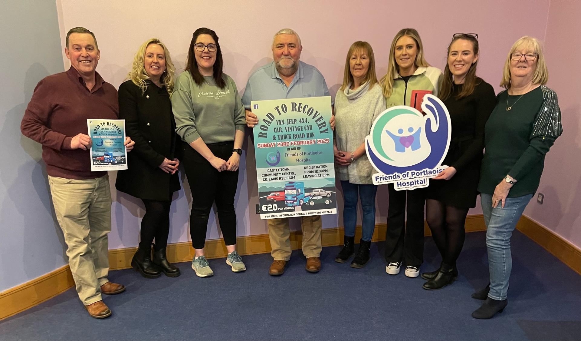 Reving up in Laois to support Portlaoise hospital