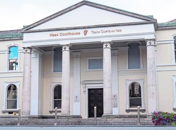The inciden toom place at Naas Courthouse on Thursday, October 26 last.