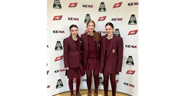 TYs at Certified Angus Beef Interview - Doireann Brennan, Sinead Henderson and Orla Duggan. Missing from photo Hannah Molloy.