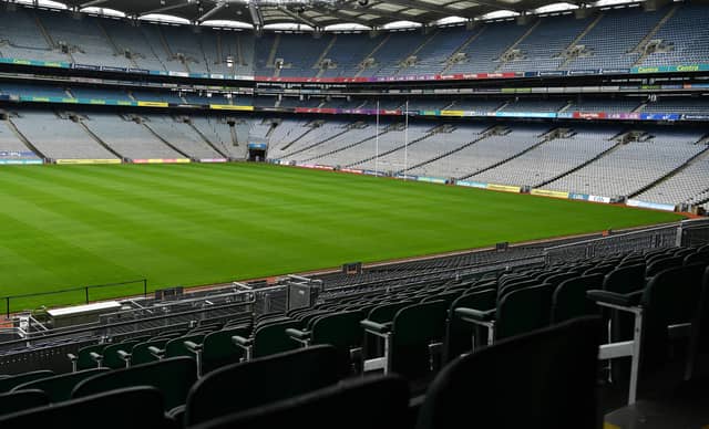 Crossmolina and Ballinderry Shamrocks’ All-Ireland Intermediate Club Championship final has been re-scheduled for Croke Park on Sunday, January 26 (Pic: Sportsfile)