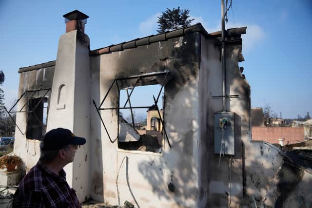 The Palisades fire was 52% contained on Sunday and the Eaton fire was 81% contained, according to fire officials.