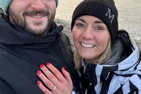 Alan Dempsey and his partner Michelle Nicholas