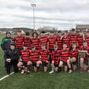 The Clonmel High School Under 15 rugby team that beat Crescent College Comprehensive in the McCarthy Plate Final at Fethard Town Park. Picture: John D Kelly
