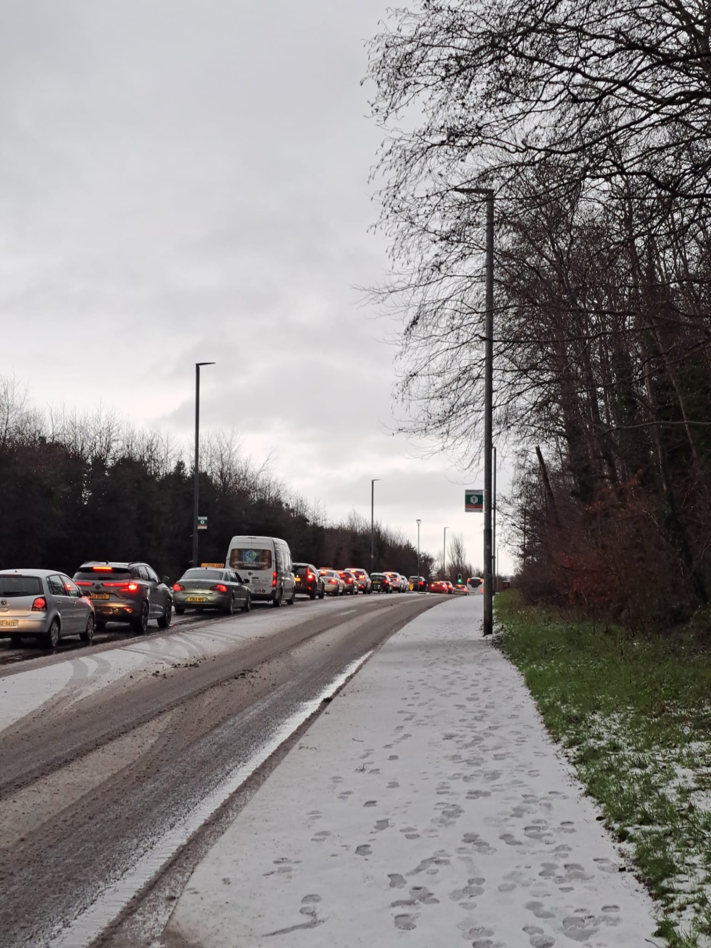 Derry motorists urged to to take ‘extreme caution’ when driving today