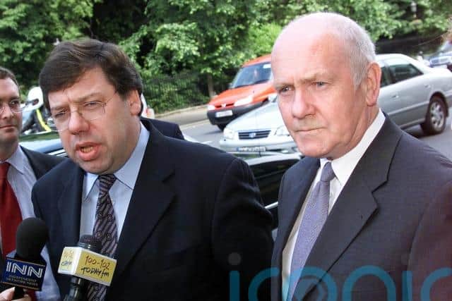 In the previously confidential note, the Irish officials say that the secretary of state had been keen to focus on the NIO aspect of the case as it was less damaging and that he was trying to keep the information about targeting out of the public domain.