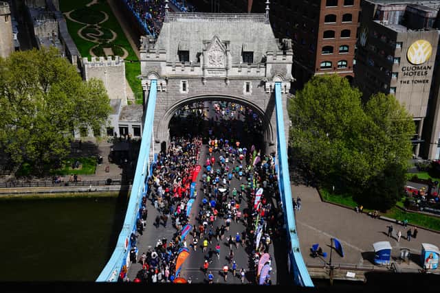 The dataset was comprised of people who had trained for the London Marathon, New York Marathon or Dublin Marathon between 2014 and 2017.