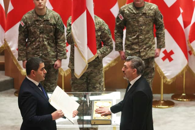 Critics have accused Georgian Dream — established by Bidzina Ivanishvili, a shadowy billionaire who made his fortune in Russia — of becoming increasingly authoritarian and tilted toward Moscow, accusations the ruling party has denied.