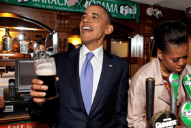 Barack Obama shares picture from Offaly in St Patrick's Day message to followers PIC: Barack Obama/Instagram