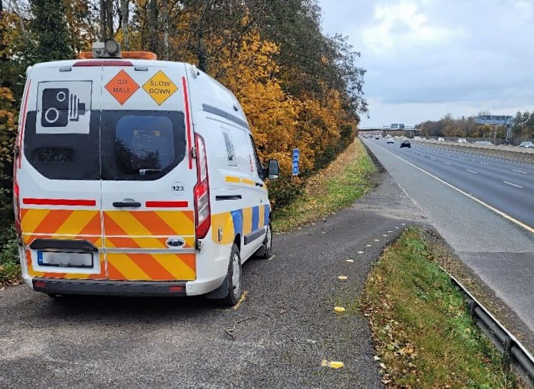 A number of notable detections have been highlighted as part of the 24-hour road safety initiative which began at 7am this Monday | PICTURE: X/@GardaTraffic