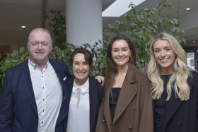 Pictured at the Tipperary Association Dublin event was the Quirke family Dan, Hazel, Shannon and Kelly.
