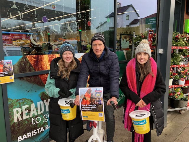 Members of Kilfennan Presbyterian taking part in the fundraising activities.
