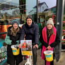 Members of Kilfennan Presbyterian taking part in the fundraising activities.
