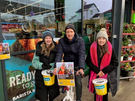 Members of Kilfennan Presbyterian taking part in the fundraising activities.