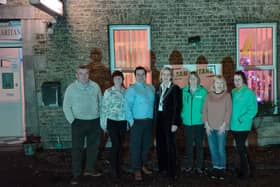 Samaritans and councillors at the Newbridge base