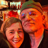 Karen McEvoy and Bono