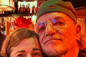 Karen McEvoy and Bono