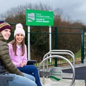 Pictured enjoying Limerick Greenway are Kathy Halpin and Shane Feane | PICTURE: Alison Miles