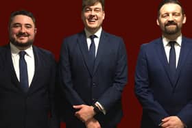 The Three Tenors: Limerick native Conor Gibbons, Philip Klubicka and Paul Feery