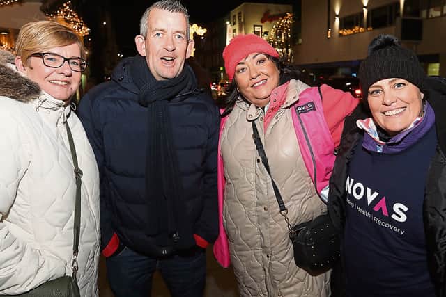 “We were lucky Storm Darragh was Friday night, and we were out on Saturday night. But it was still bitterly cold. These were really difficult conditions for people to be out in. It was wet. But everybody showed such immense generosity and we are so grateful for the people who spent the whole night on the street and are committed to doing this,” she said.