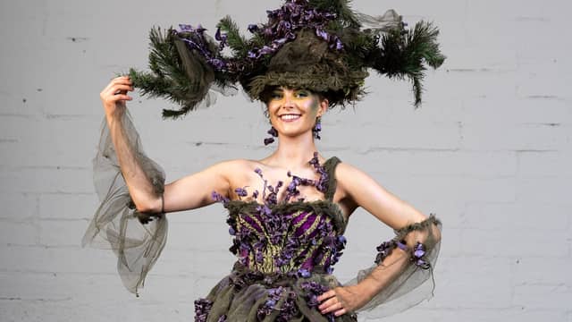 Eabha McGinley of Pobalscoil Chloich Cheannfhaola, who will be world finalists at the Junk Kouture in March