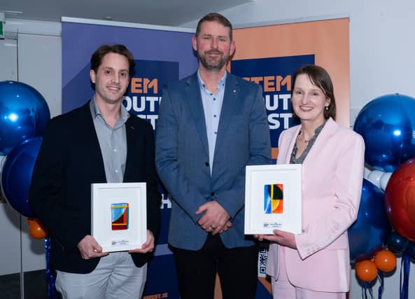 Michael Golden, I-Form; Martin Boyle, senior director, Eli Lilly and Dr Tríona Kennedy, senior research manager at Stryker | PICTURE: Germac.ie