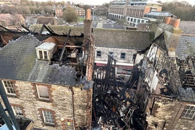 He hopes the building can be “returned to how it was and there must be plans for the building and it must be protected as a Grade II listed building”.