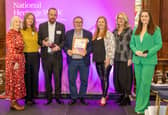 Members of Ballycumber Tidy Towns who won the Water Heritage Award for their event “Folly Tales and Treasure Trails”.