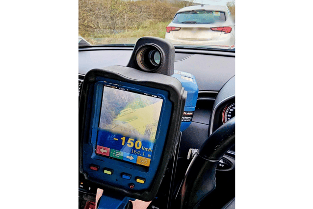 Highlighting the detection on social media, gardai said the driver was arrested and has since been charged