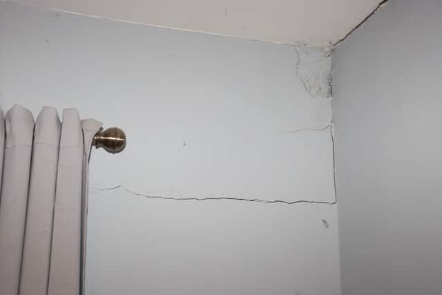 Mum-of-one Olivia bought her city centre home in 2016, and only discovered it was beginning to show cracks in 2022.