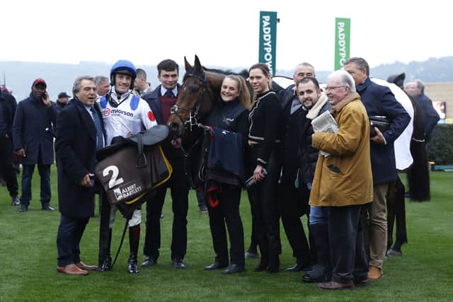 “Sam just said he jumped a lot better again today, but what you have to remember is Valgrand jumps exceptionally well so his jumping had to sharpen up from last time going a faster pace. I’m sure he’ll get better again.