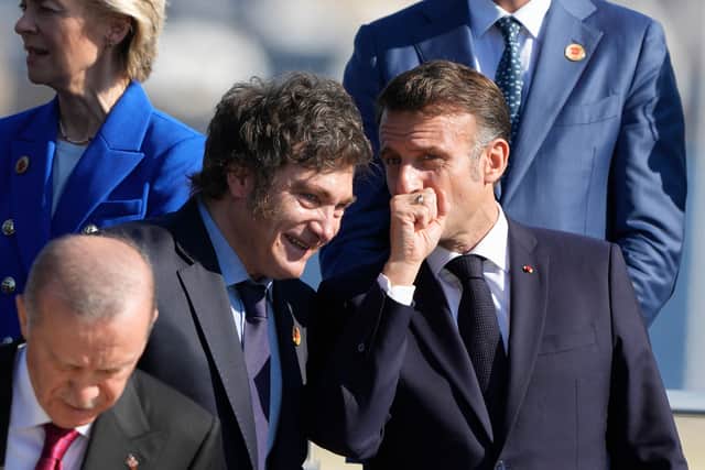While Mr Lula received heads of state with smiles and warm embraces, he and Argentina’s right-wing President Javier Milei stood at arms’ length while briefly shaking hands. Mr Milei is an avid Trump supporter.