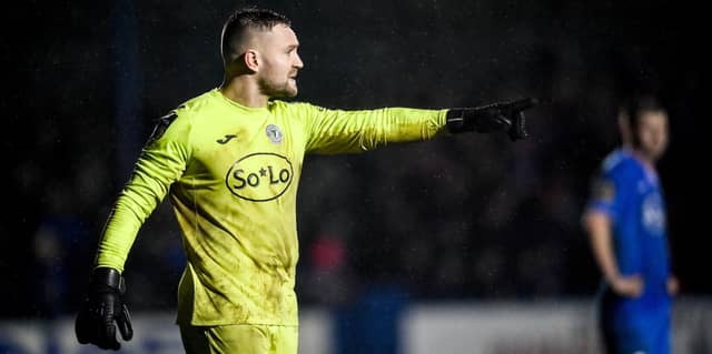 Tim Hiemer in action for Finn Harps